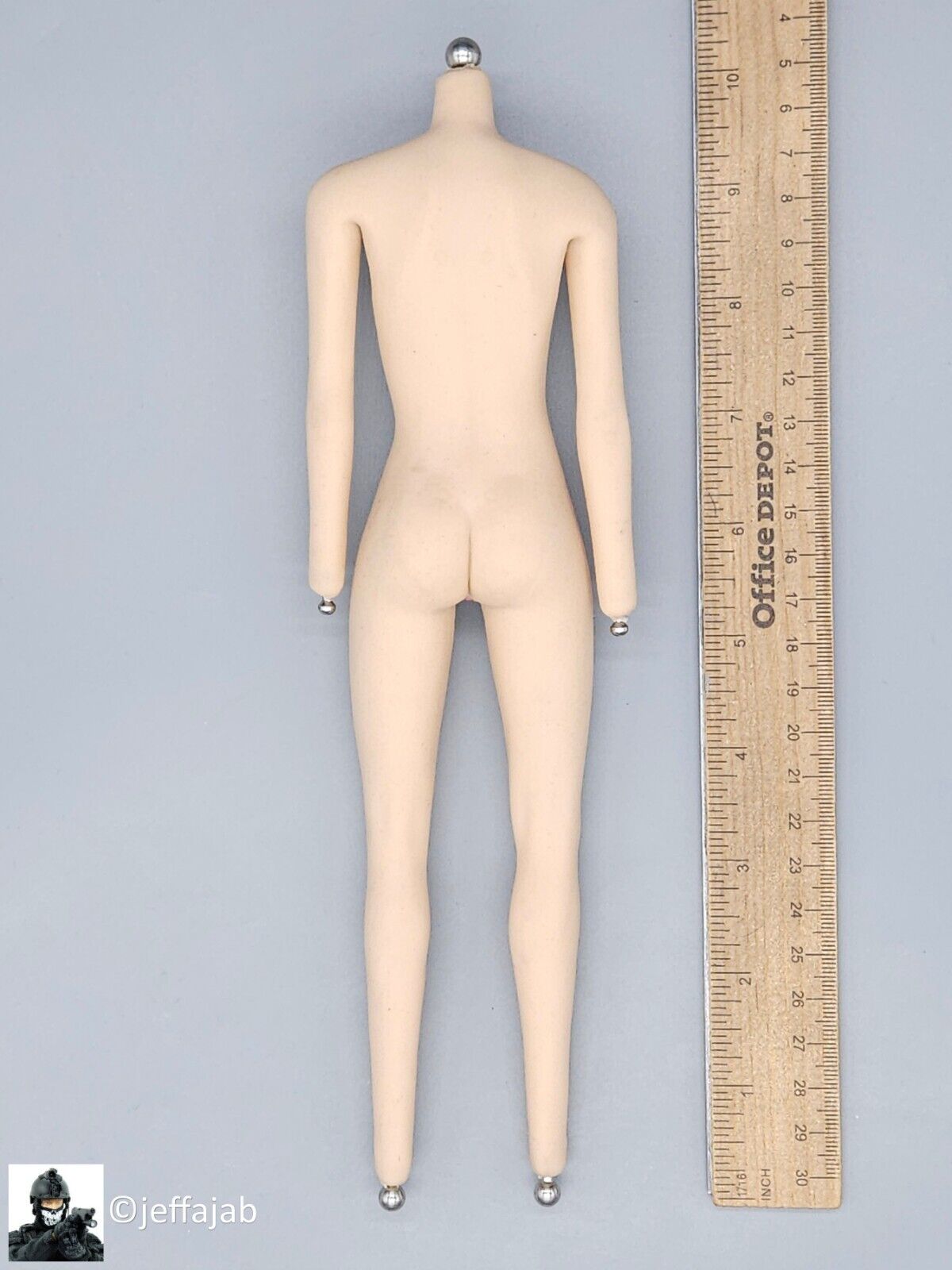 1:6 scale SW Toys Lady Spooktacular Scarlet Witch Female Pale Seamless Body