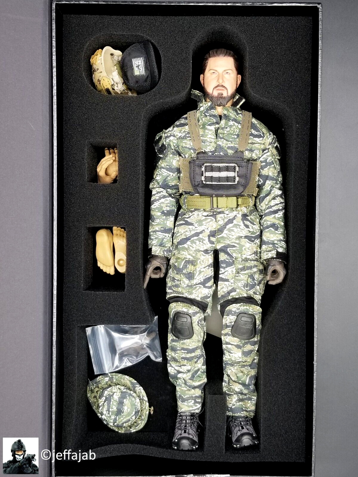 1:6 scale Easy & Simple N.S.W.D.G Infiltration Team Version A 12" Figure 26051A
