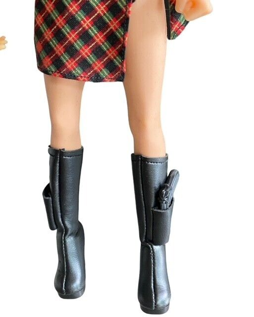 1:6 Triad Toys Cassidy DX Limited Ed Female Leather Boots w/ Pistol Holsters