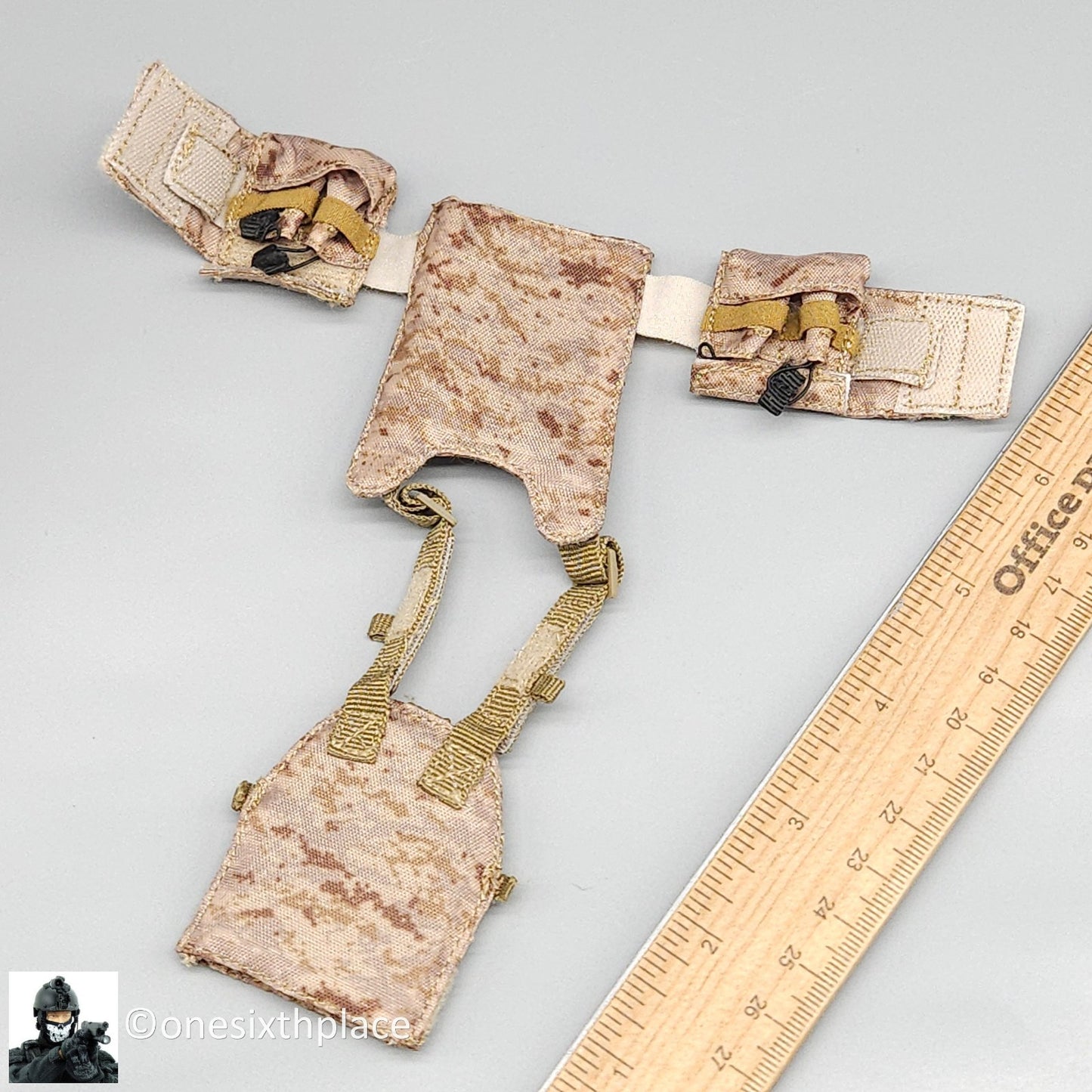 1:6 scale BBI AOR1 Camo 6094 Plate Carrier READ NOTES for 12" Figure