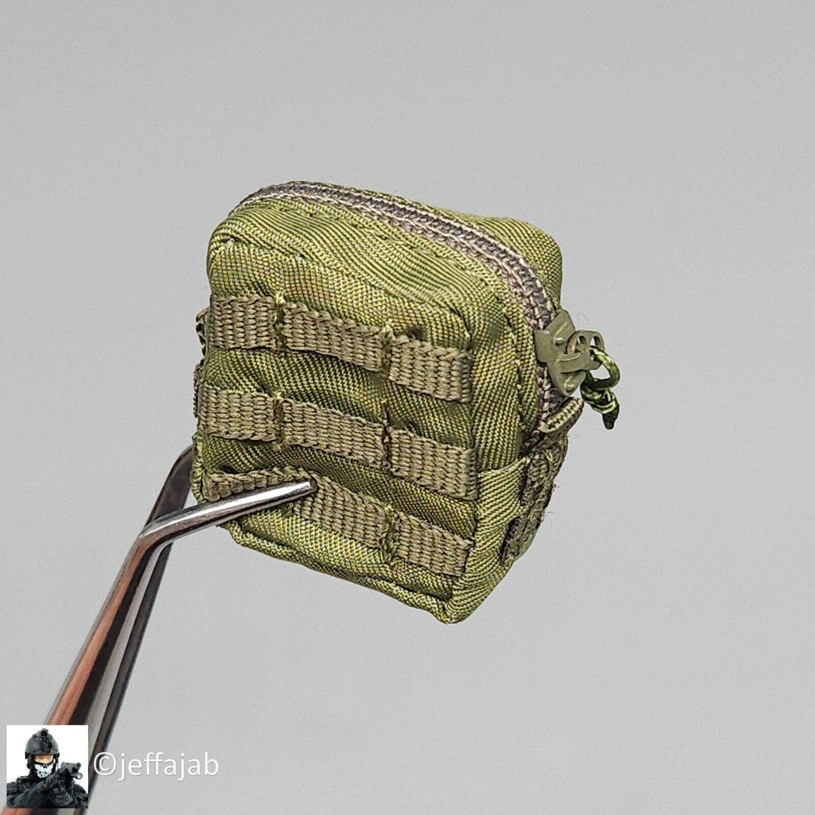 1:6 Soldier Story The Division 2 Agent Caleb Dunne Green MOLLE Utility Pouch x1