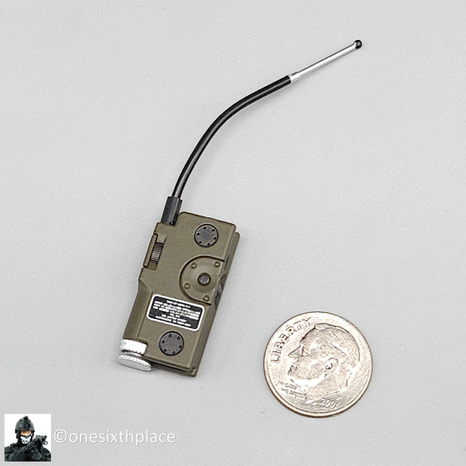 1:6 DID US Navy F-14 Pilot Tom & Nick Survival Radio for 12" Figures