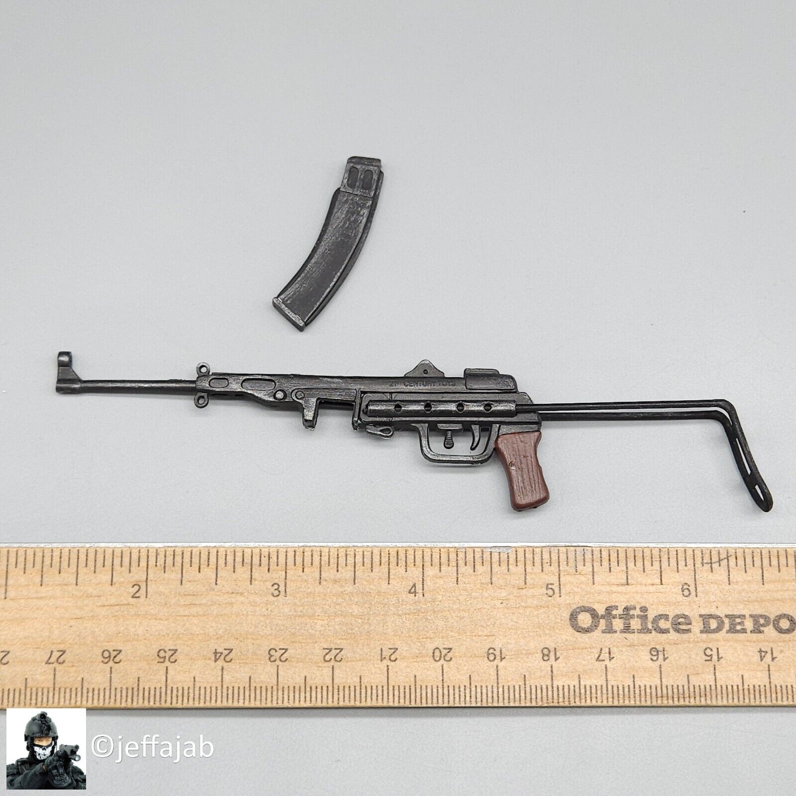 1:6 Ultimate Soldier Vietnam NVA K-50M Submachine Gun for 12" Figures Viet Cong