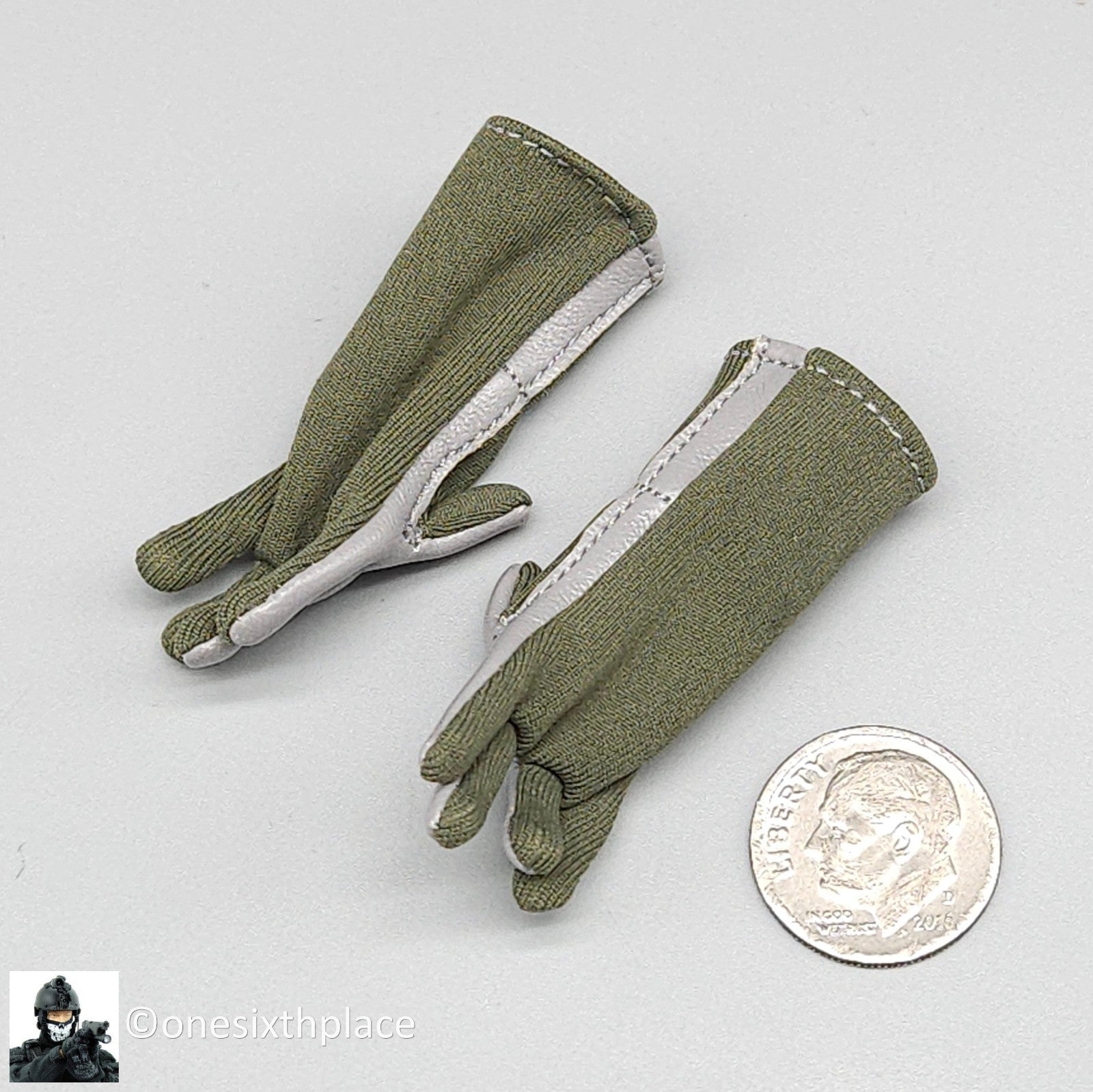 1:6 scale DamToys 75th Ranger Regiment Airborne Nomex Gloves for 12" Figures