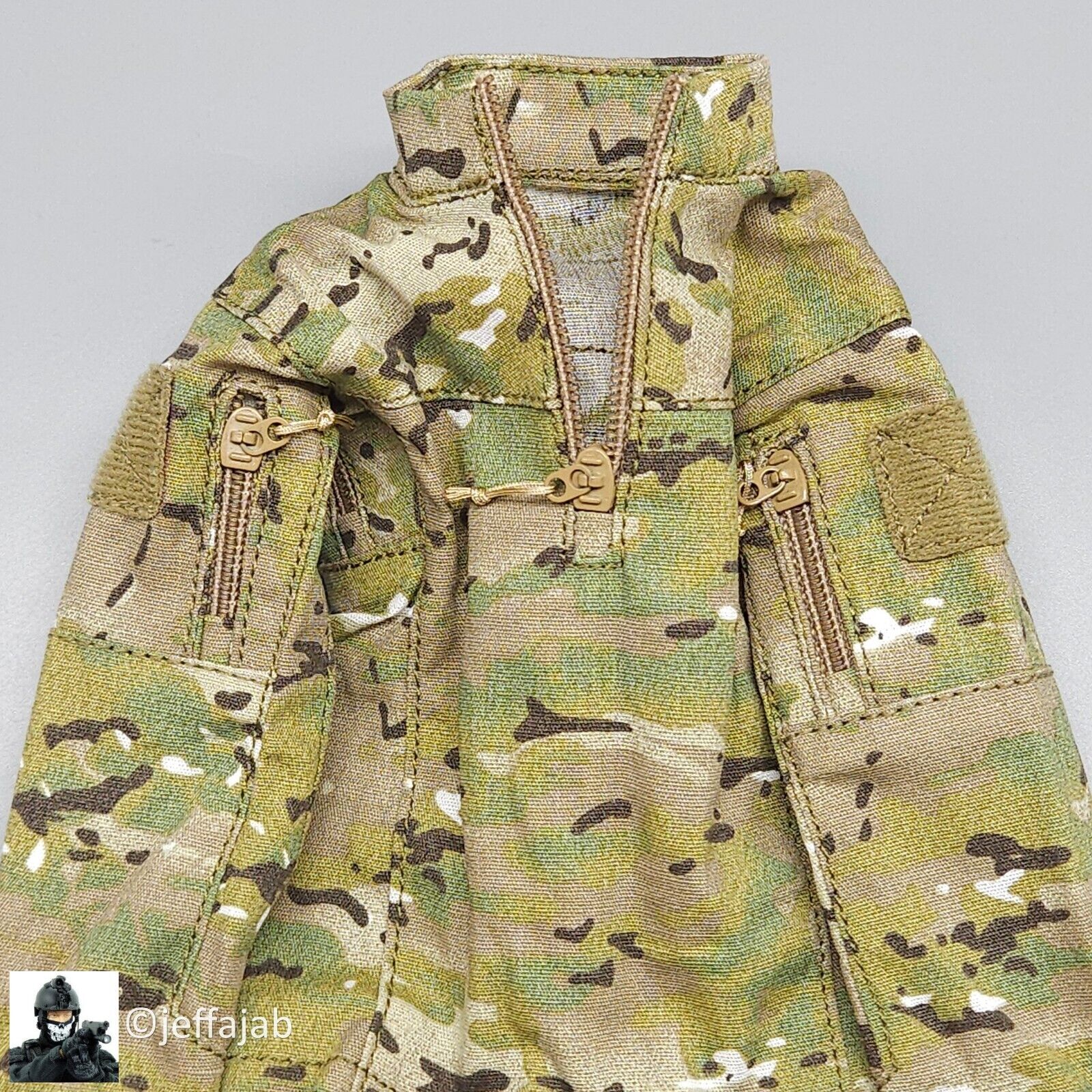 1:6 scale Easy & Simple Delta Force Chronology 2022 Multicam Soft Shell Shirt