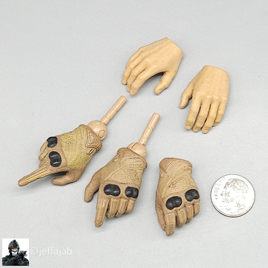 1:6 Easy Simple USMC 26th MEU Gloved Hands Set for for 12" Figures