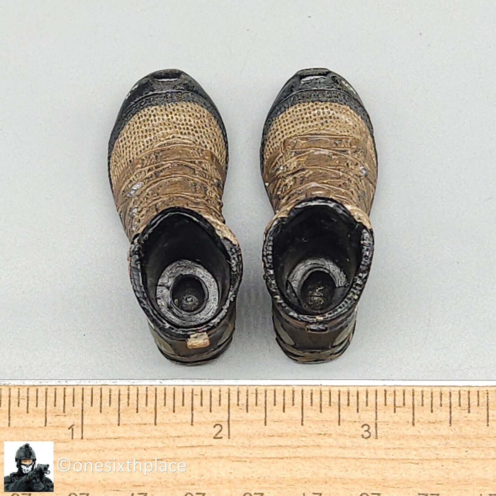 1:6 scale Easy & Simple Quest 4D GTX Boots (Peg Type) for 12" Figures