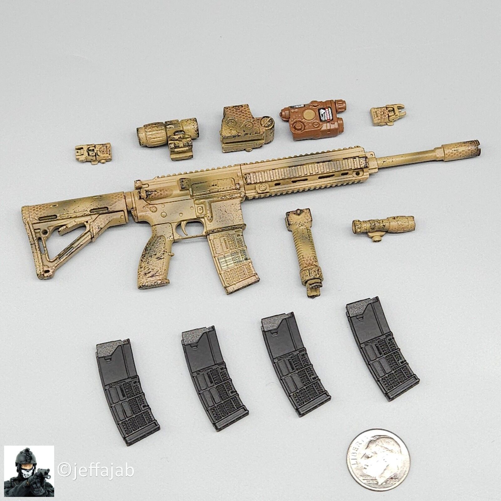 1:6 Easy & Simple Russian Special Operations Forces SSO MR556A1 Camo Rifle