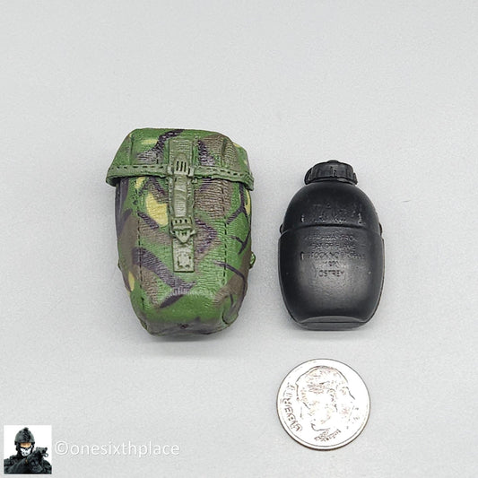 1:6 scale BBI British Royal Marines Allen Canteen w/ DPM Pouch for 12" Figures