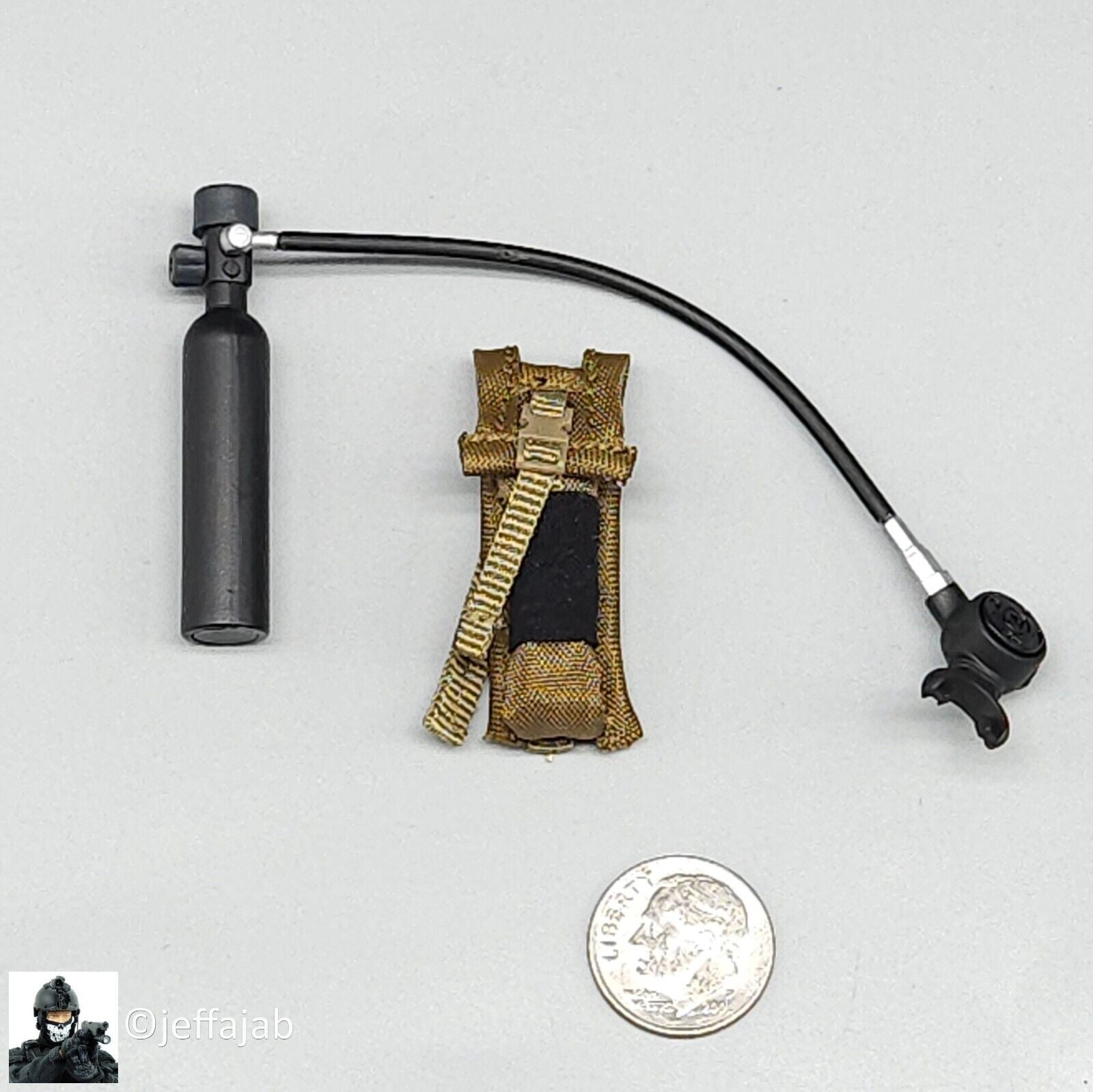 1:6 scale Easy & Simple USMC 26th MEU Aircrew Breathing Device for 12" Figures