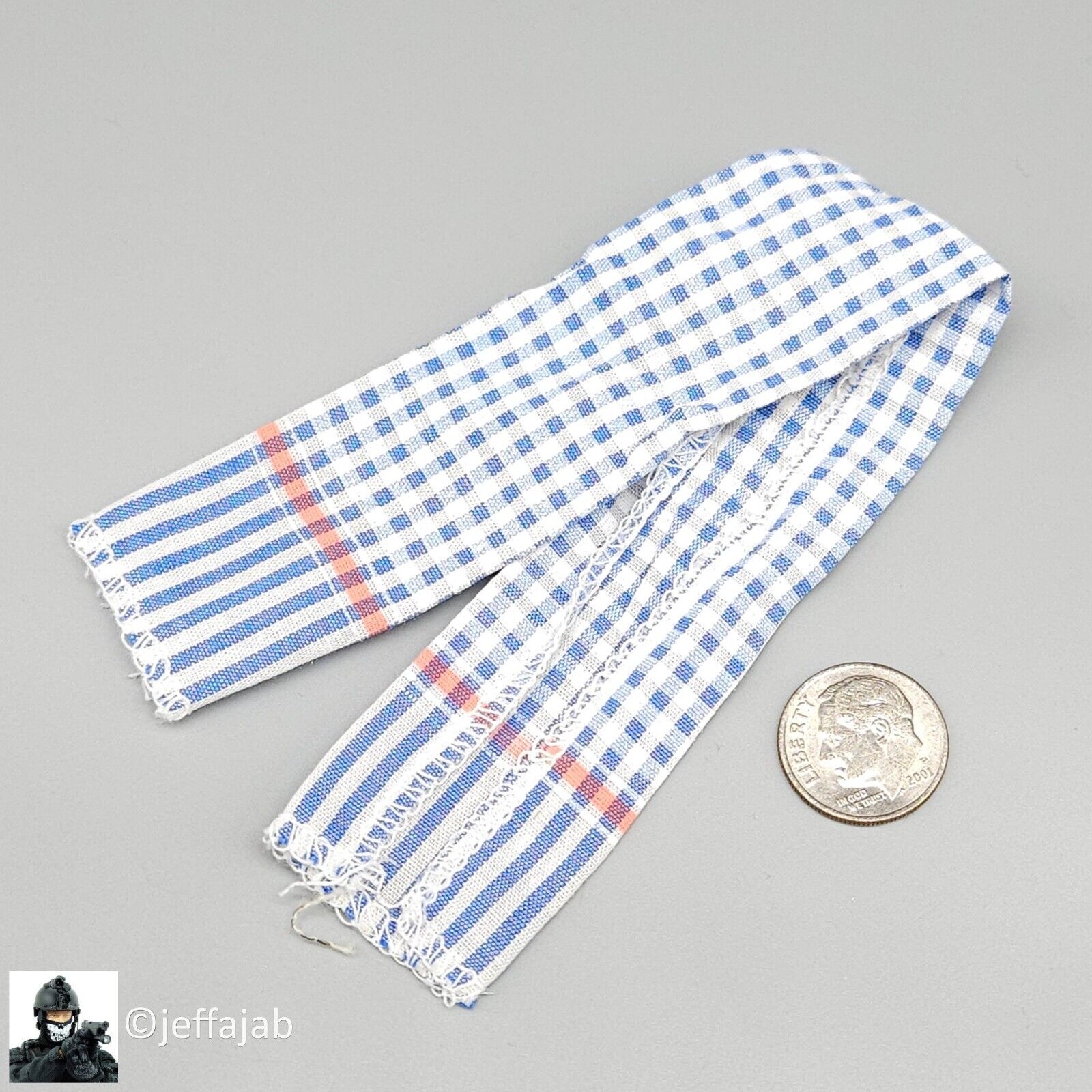 1:6 scale Dragon Vietnam Viet Cong Linh Checkered Scarf for 12" Figures