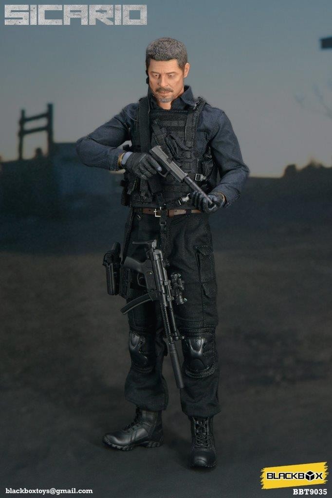 1:6 scale Black Box Toys Sicario 12" Action Figure BB9035
