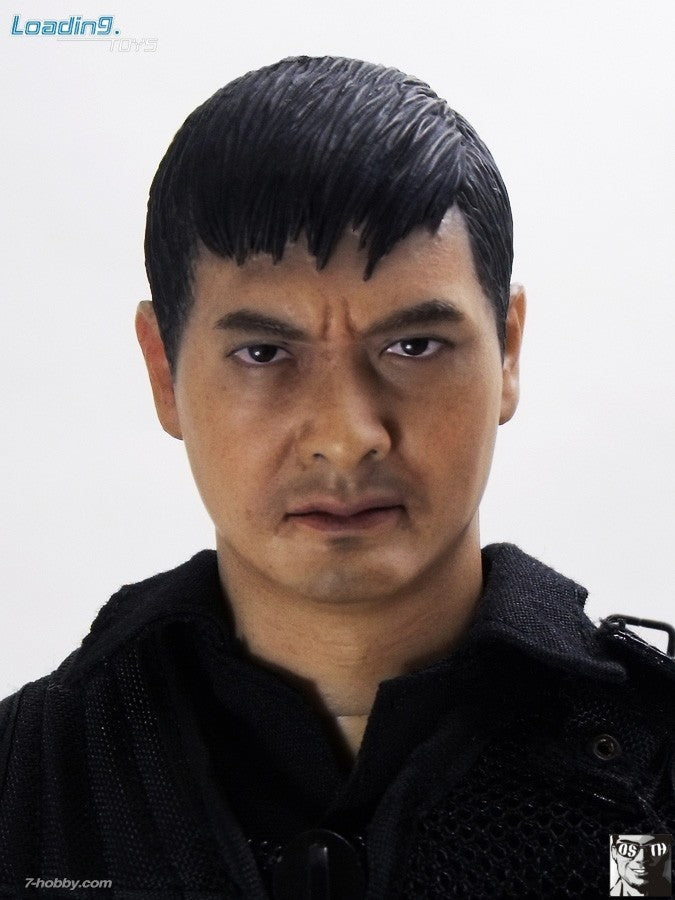 1:6 scale Loading Toys Chow Yun-Fat Asian Male Head Sculpt for 12" Figures