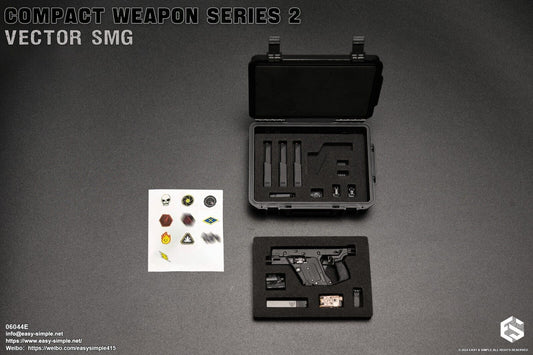 1:6 scale Easy & Simple Compact Weapons Series 2 Vector SMG Set E for 12" Figure