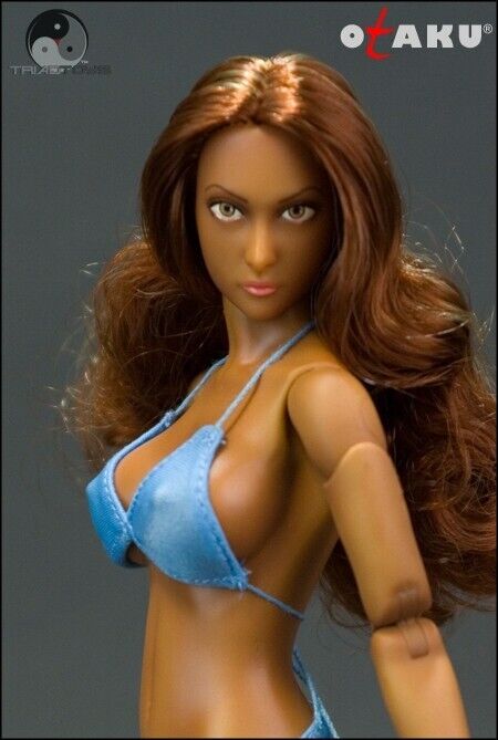 1:6 Triad Toys Female Otaku 1.0 Tan Body w/ Red Hair for 12" Figure READ NOTES