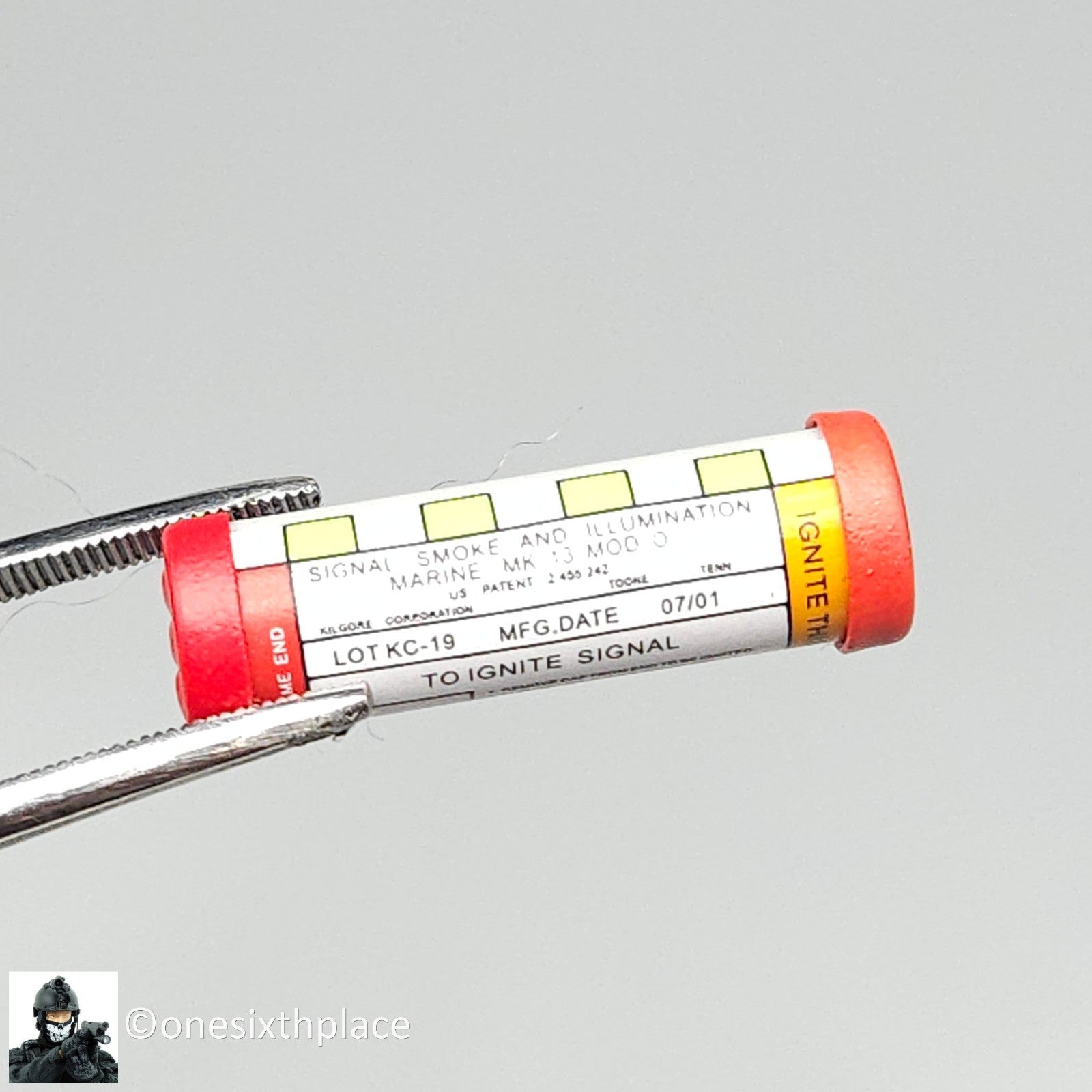 1:6 DID US Navy F-14 Pilot Tom & Nick Metal Flare (x1) for 12" Figures