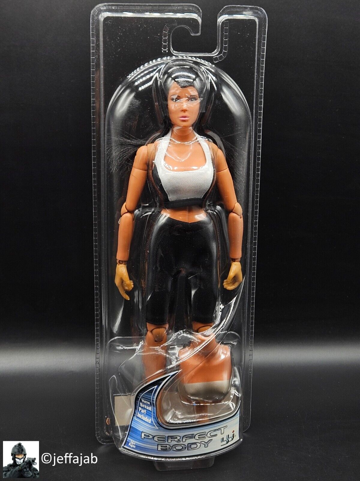 1:6 scale BBI Female Perfect Body w/ Hispanic Black Hair 12" Action Figure