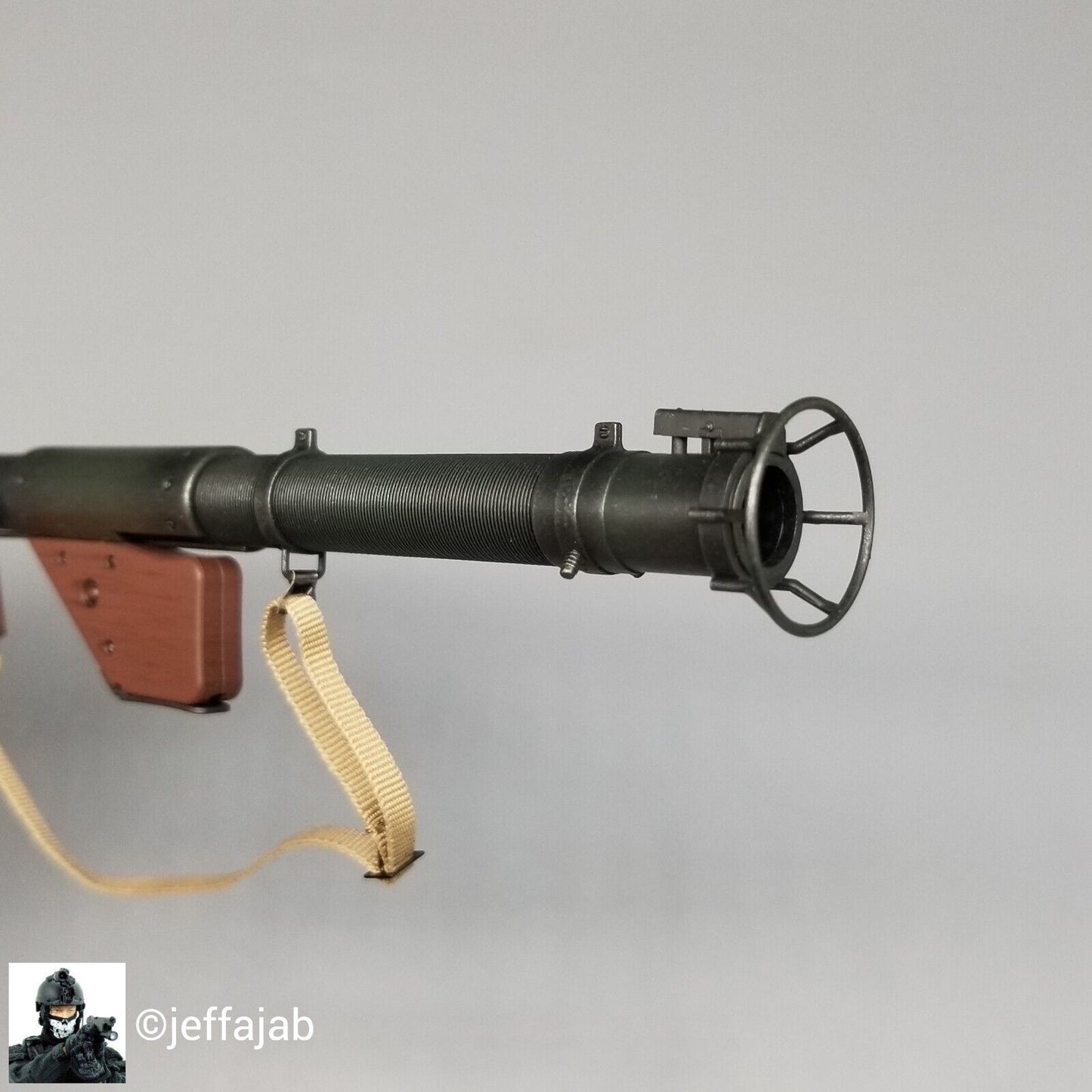 1:6 Facepool WWII US 101st Airborne Private M1 Bazooka 12" GI Joe Dragon