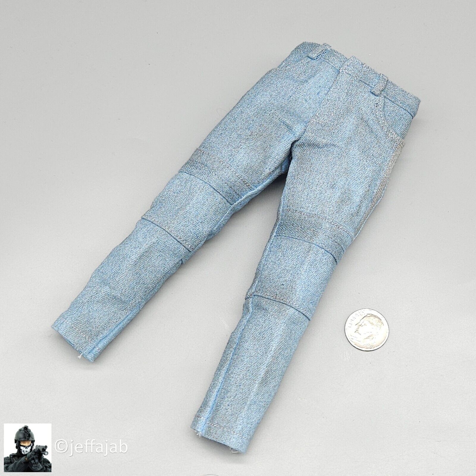 1:6 Soldier Story The Division 2 Agent Caleb Mens Jeans Pants (Weathered)