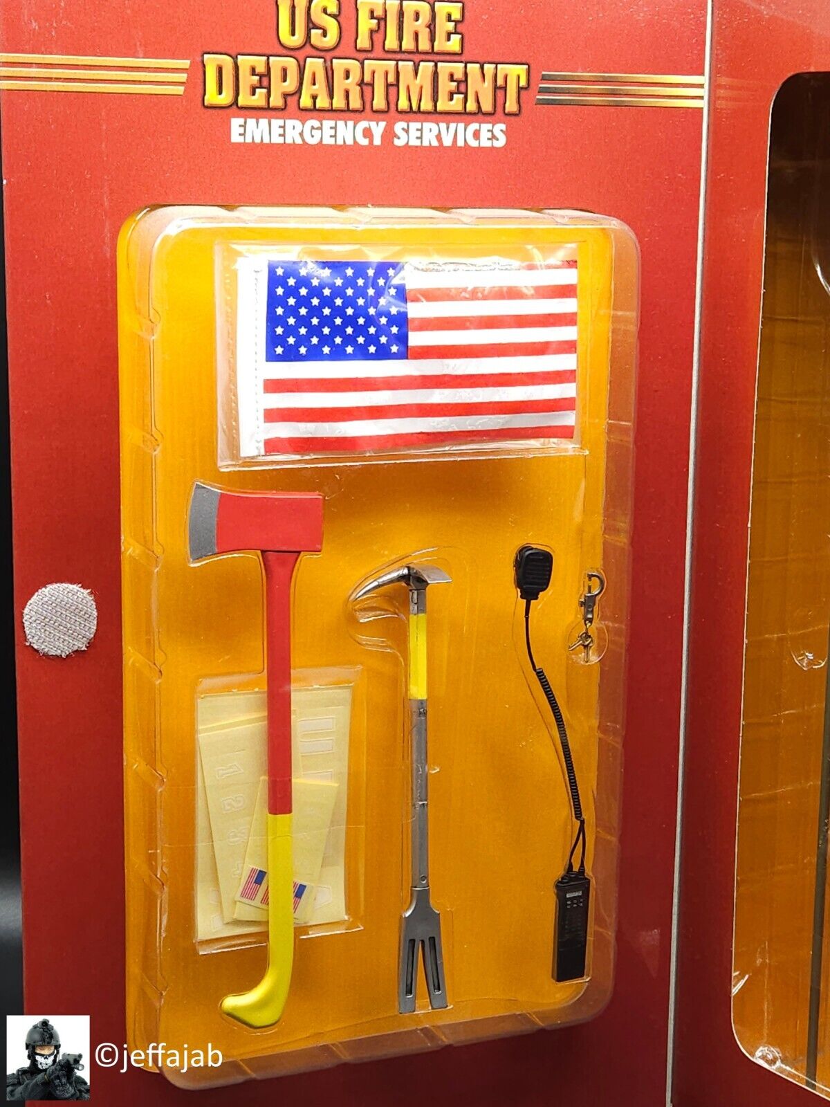 1:6 scale BBI Elite Force US Fire Department Emergency Service 12" Action Figure