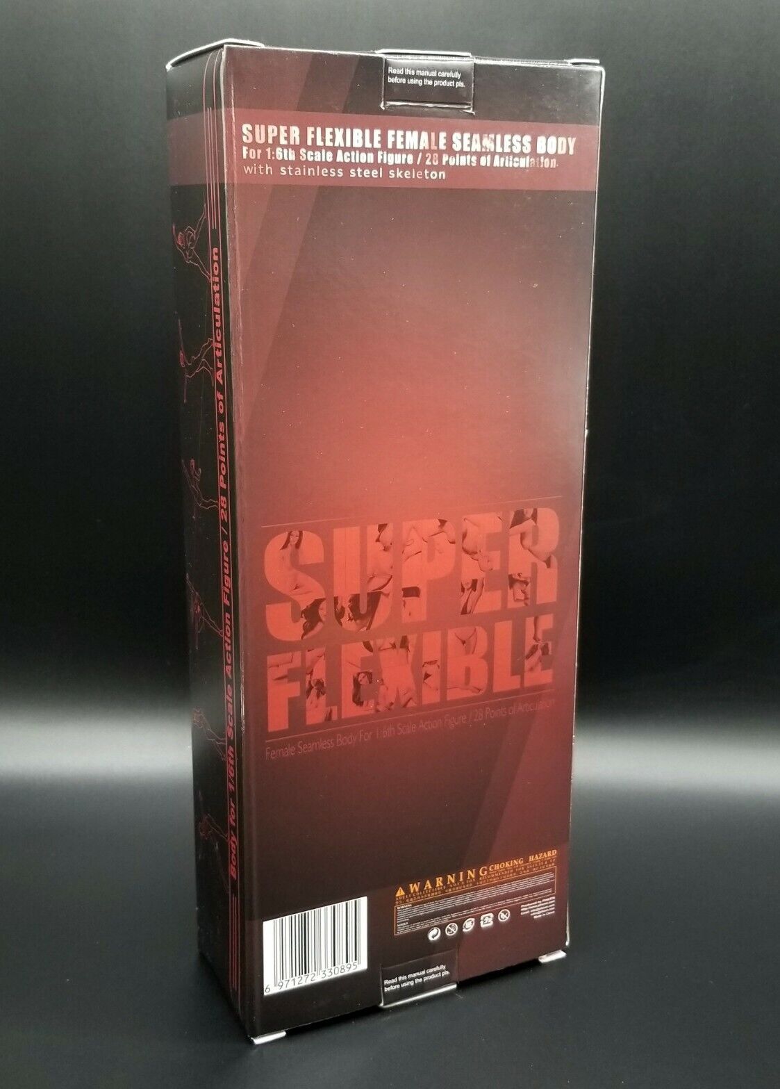 1:6 TBLeague S45 Super Flexible Female Seamless Small Bust Suntan Body w/ Head