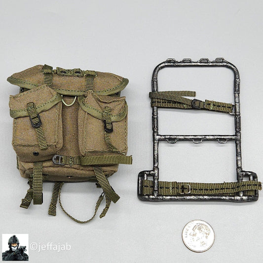 1:6 scale DJ Custom Forrest Gump in Vietnam Backpack w/ Frame for 12" Figures