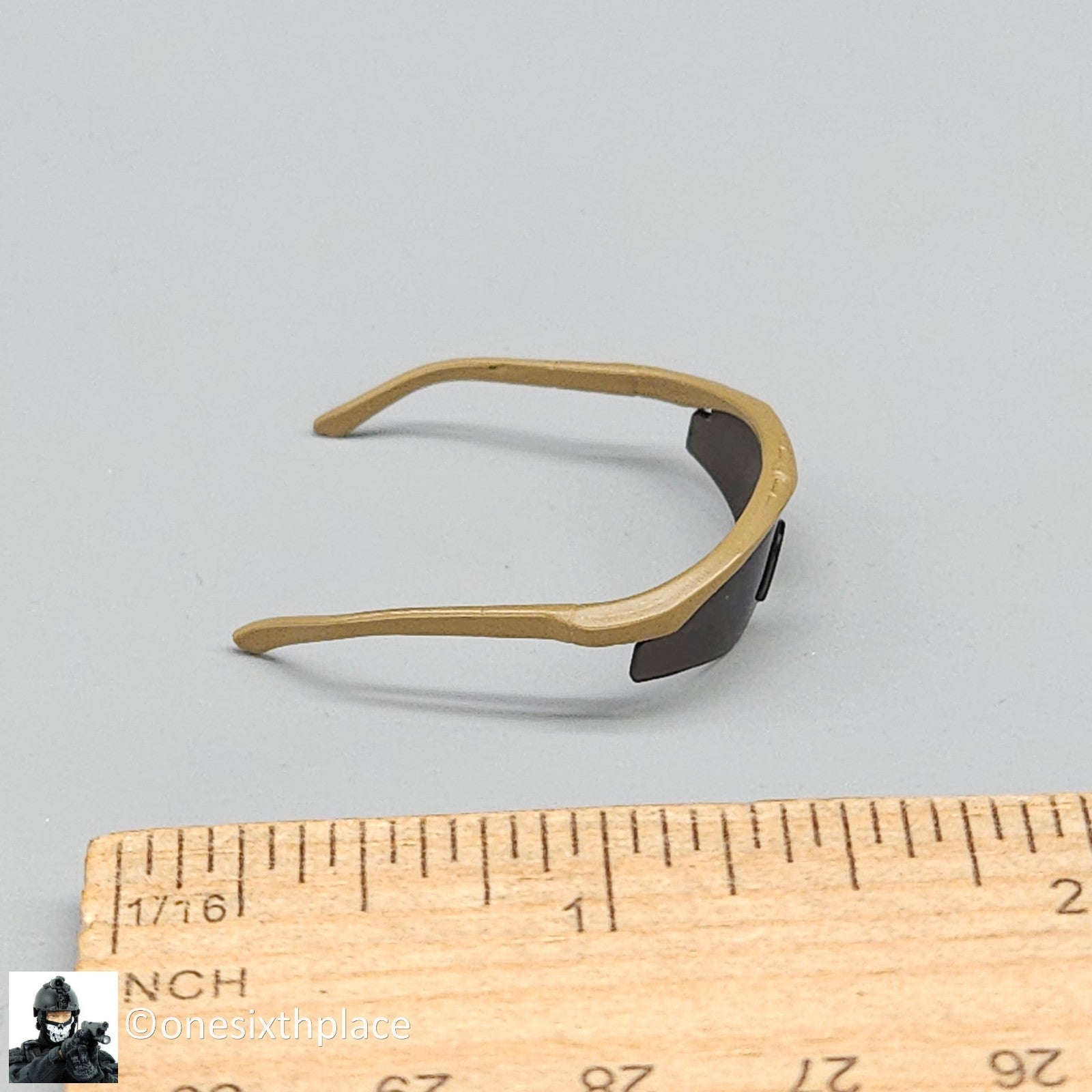 1:6 scale Easy & Simple British Army Brigade of Gurkhas Tan Sunglasses