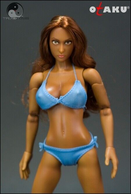 1:6 Triad Toys Female Otaku 1.0 Tan Body w/ Red Hair for 12" Figure READ NOTES