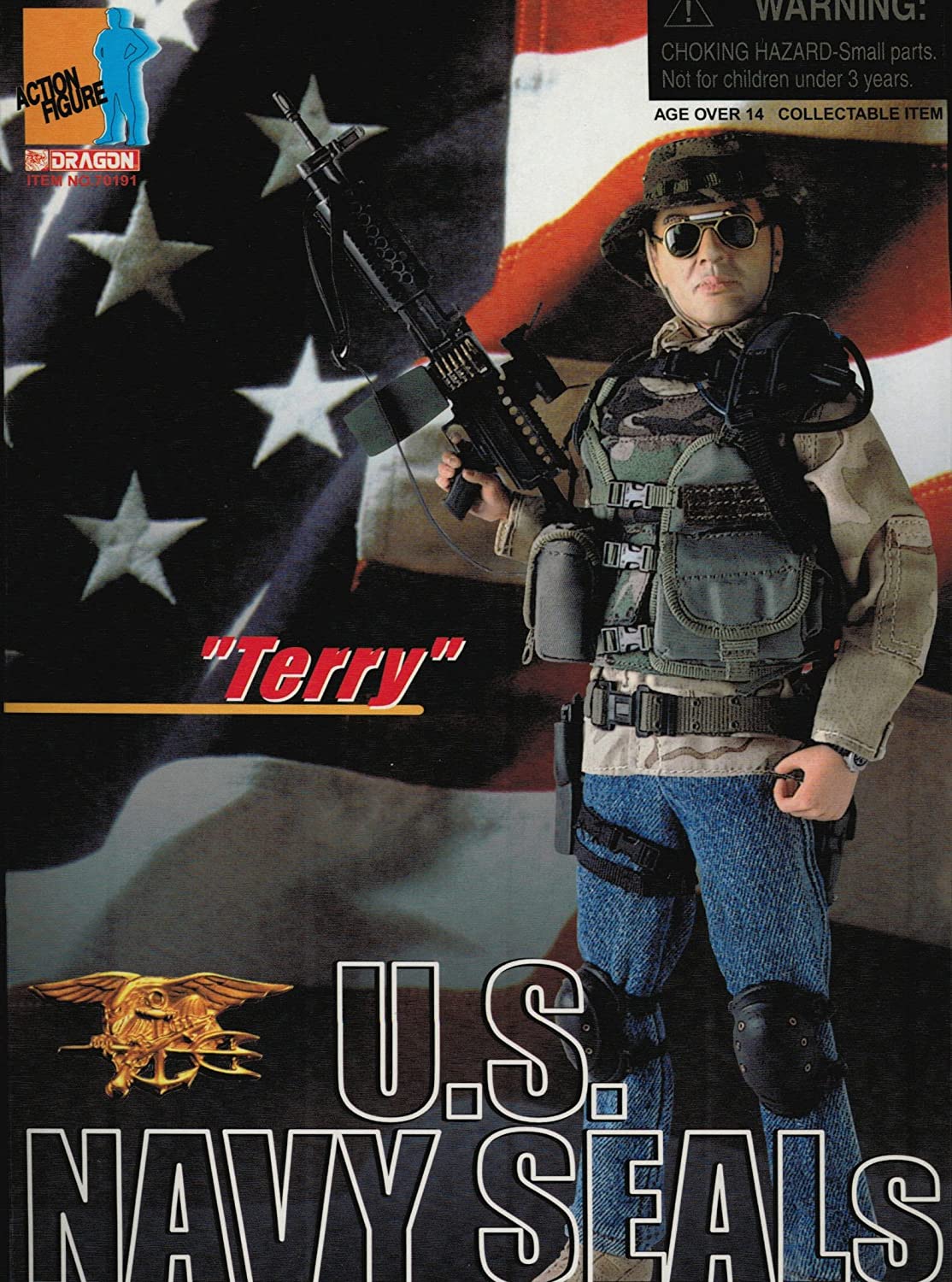 1:6 scale Dragon Terry SAW Ammo Chest Rig Vest for 12" Figures