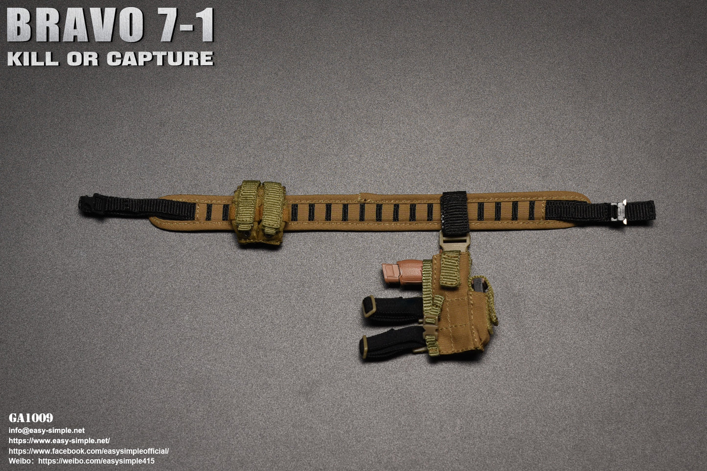 1:6 scale General's Armoury Bravo 7-1 Kill or Capture (Soap) 12" Figure GA1009