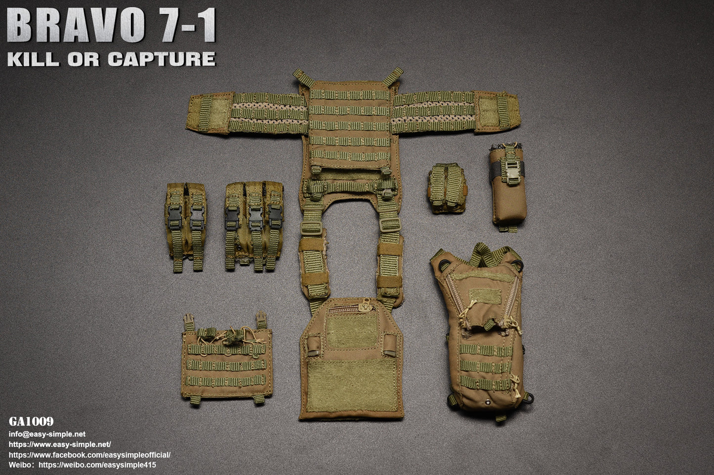1:6 scale General's Armoury Bravo 7-1 Kill or Capture (Soap) 12" Figure GA1009