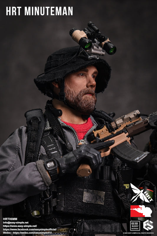 1:6 Easy & Simple HRT Minuteman ShotShow 2025 Exclusive 12" Figure HRT06MM