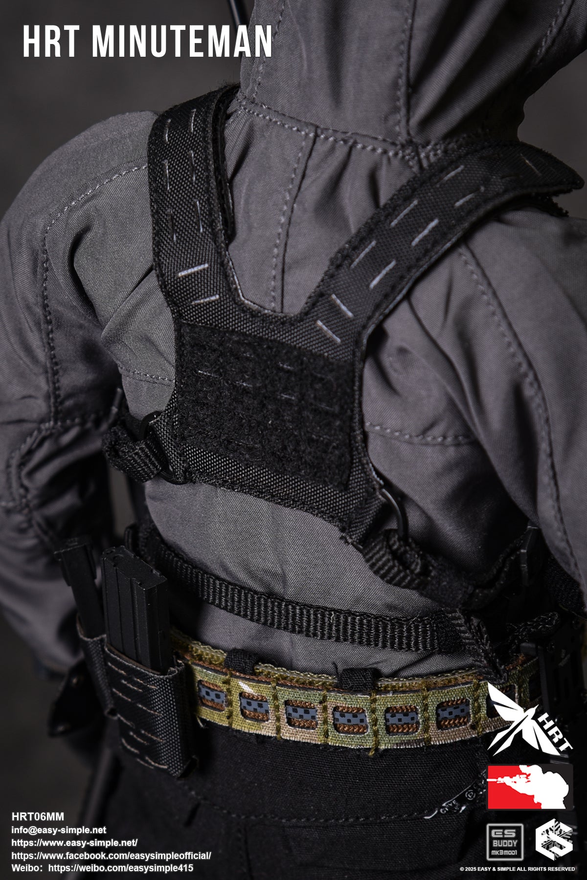 1:6 Easy & Simple HRT Minuteman ShotShow 2025 Exclusive 12" Figure HRT06MM
