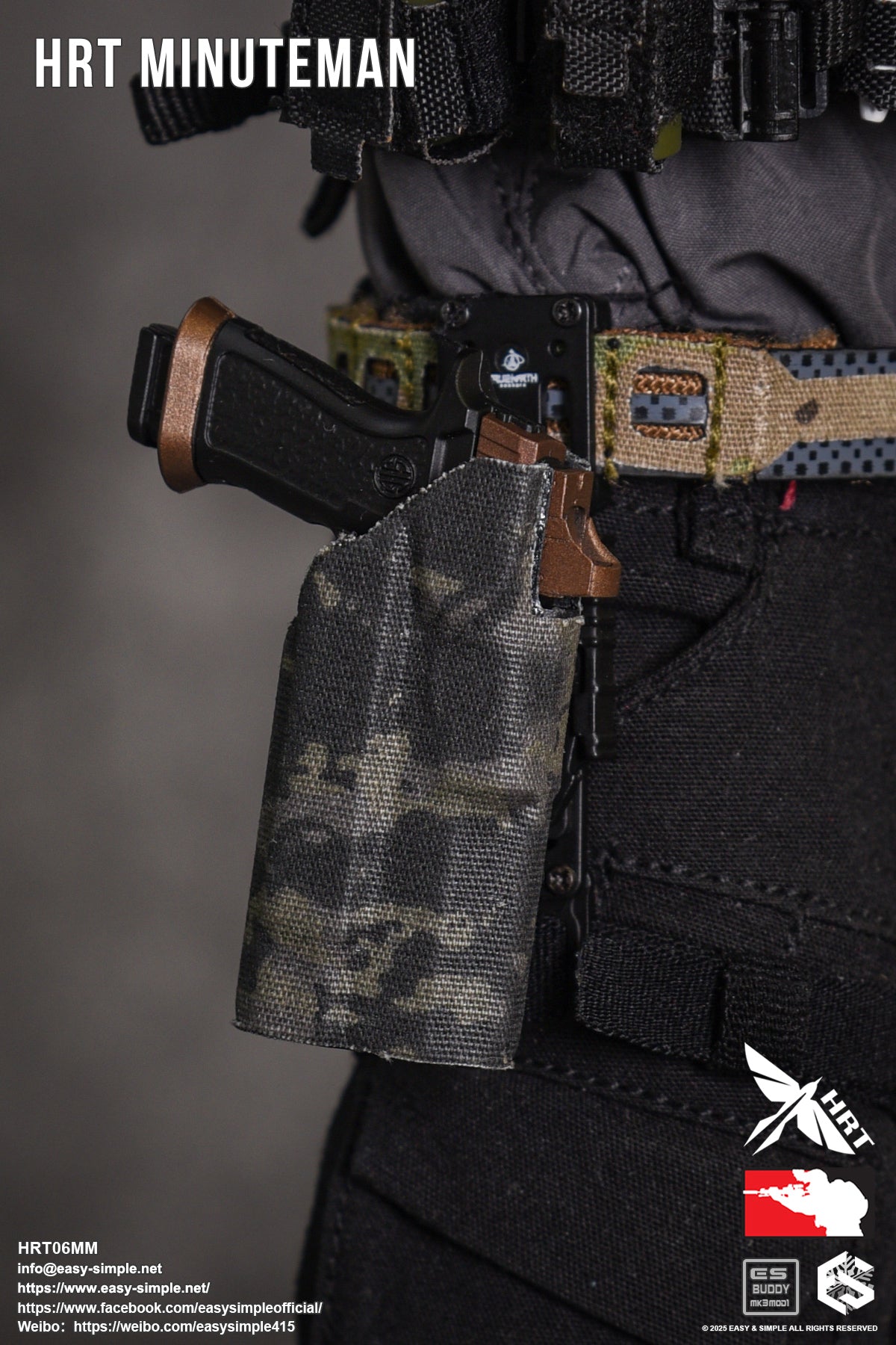 1:6 Easy & Simple HRT Minuteman ShotShow 2025 Exclusive 12" Figure HRT06MM