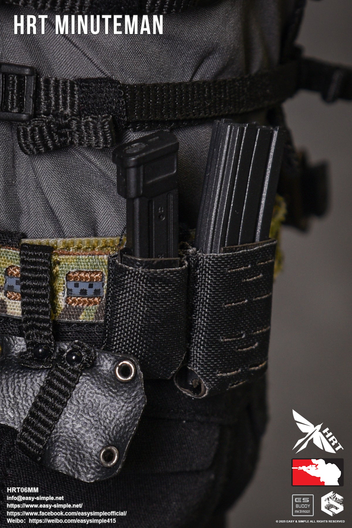 1:6 Easy & Simple HRT Minuteman ShotShow 2025 Exclusive 12" Figure HRT06MM
