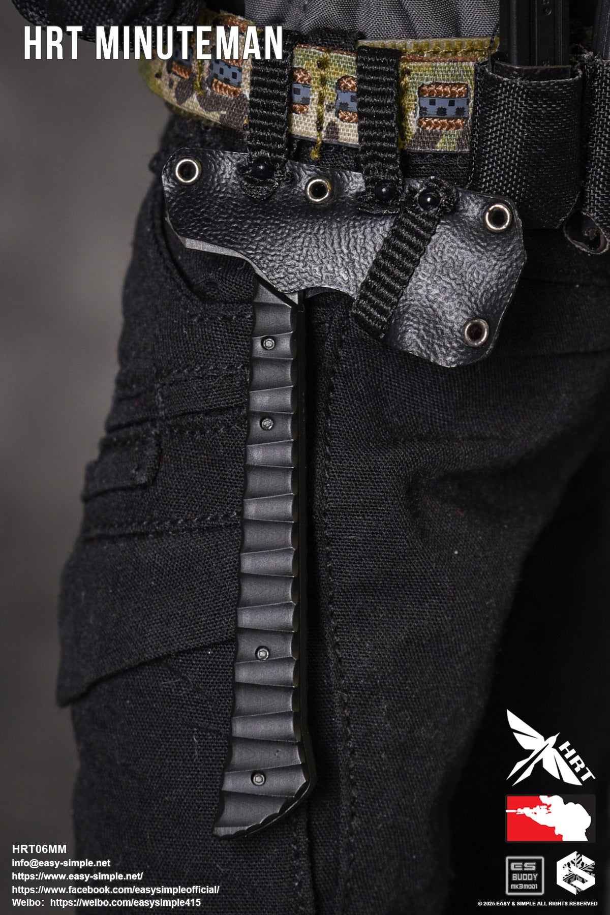 1:6 Easy & Simple HRT Minuteman ShotShow 2025 Exclusive 12" Figure HRT06MM
