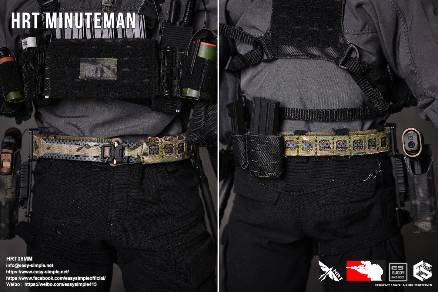1:6 Easy & Simple HRT Minuteman ShotShow 2025 Exclusive 12" Figure HRT06MM