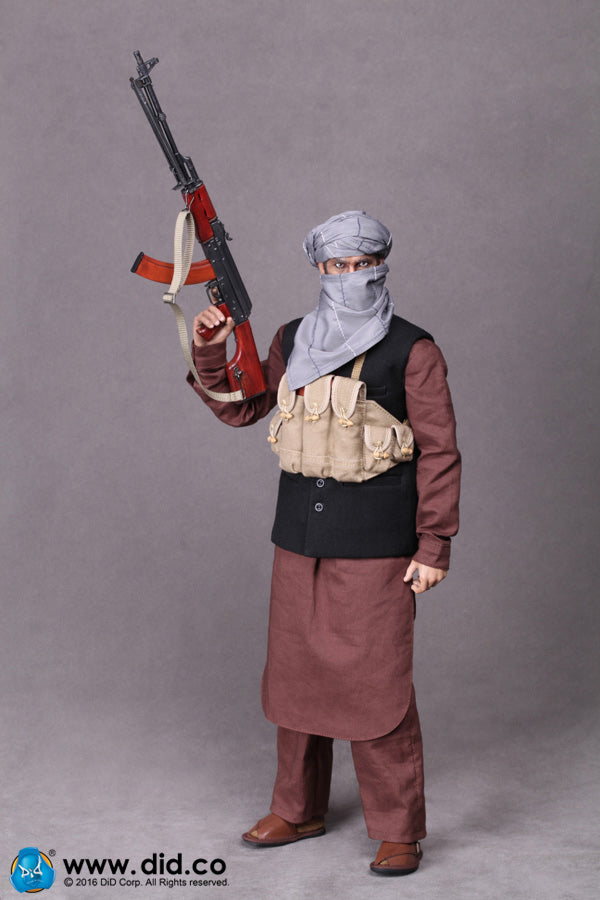 1:6 scale DiD Afghan Fighter Asad Black Vest for 12" Figures