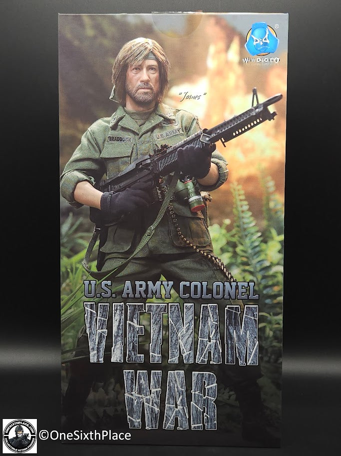 1:6 scale DiD V80184 Vietnam War U.S. Army Colonel James 12" Figure
