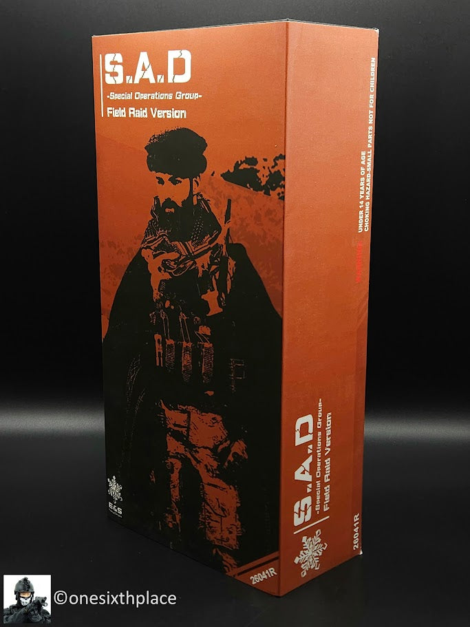 1:6 scale Easy & Simple S.A.D. Special Operations Group Field Raid Version 12" Figure 26041R
