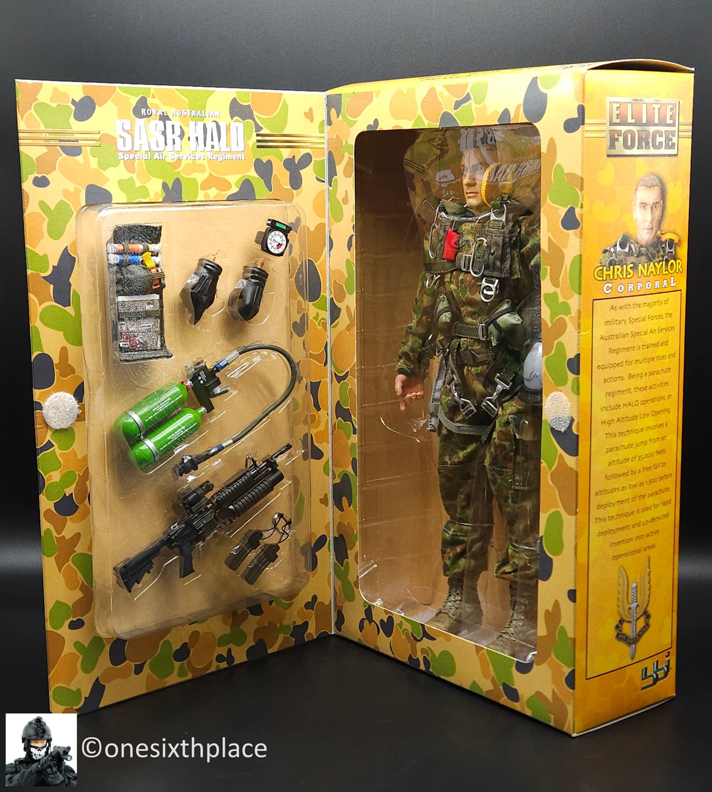 1:6 scale BBI Elite Force Australian SASR HALO Chris Naylor 12" Action Figure