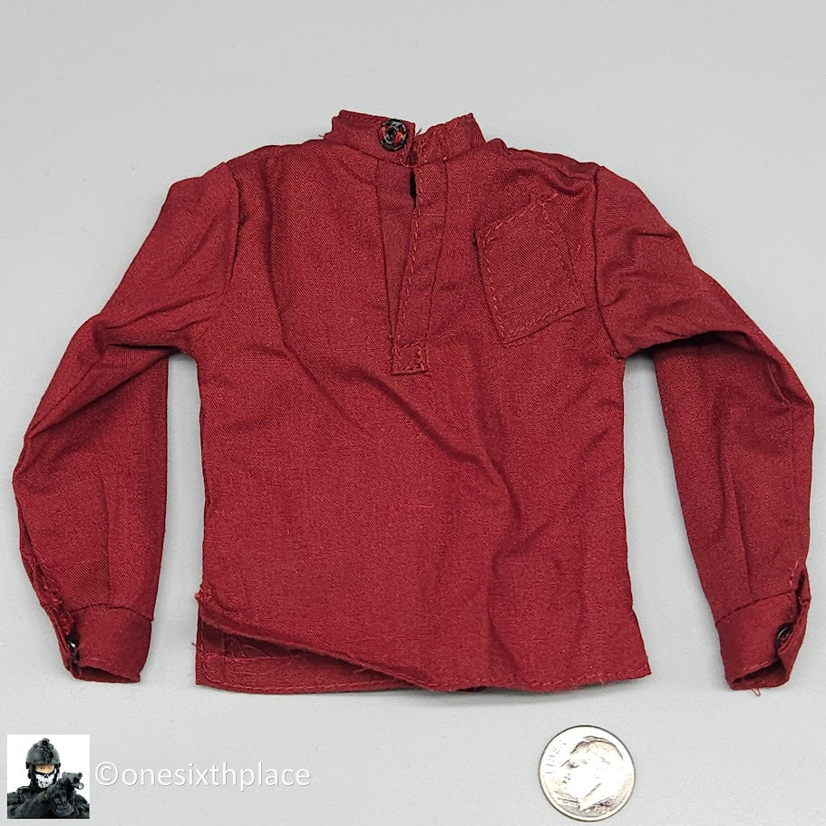 1:6 scale Sideshow Civil War Confederate Red Shirt for 12" Figures