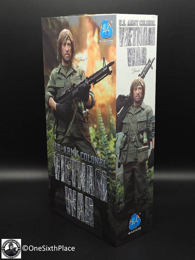 1:6 scale DiD V80184 Vietnam War U.S. Army Colonel James 12" Figure