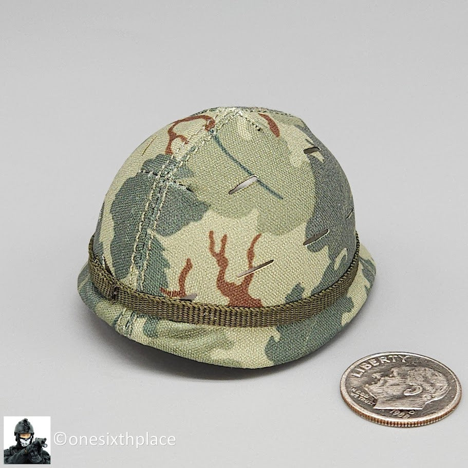 1:6 scale QO Toys Vietnam 101st Airborne Hamburger Hill Helmet