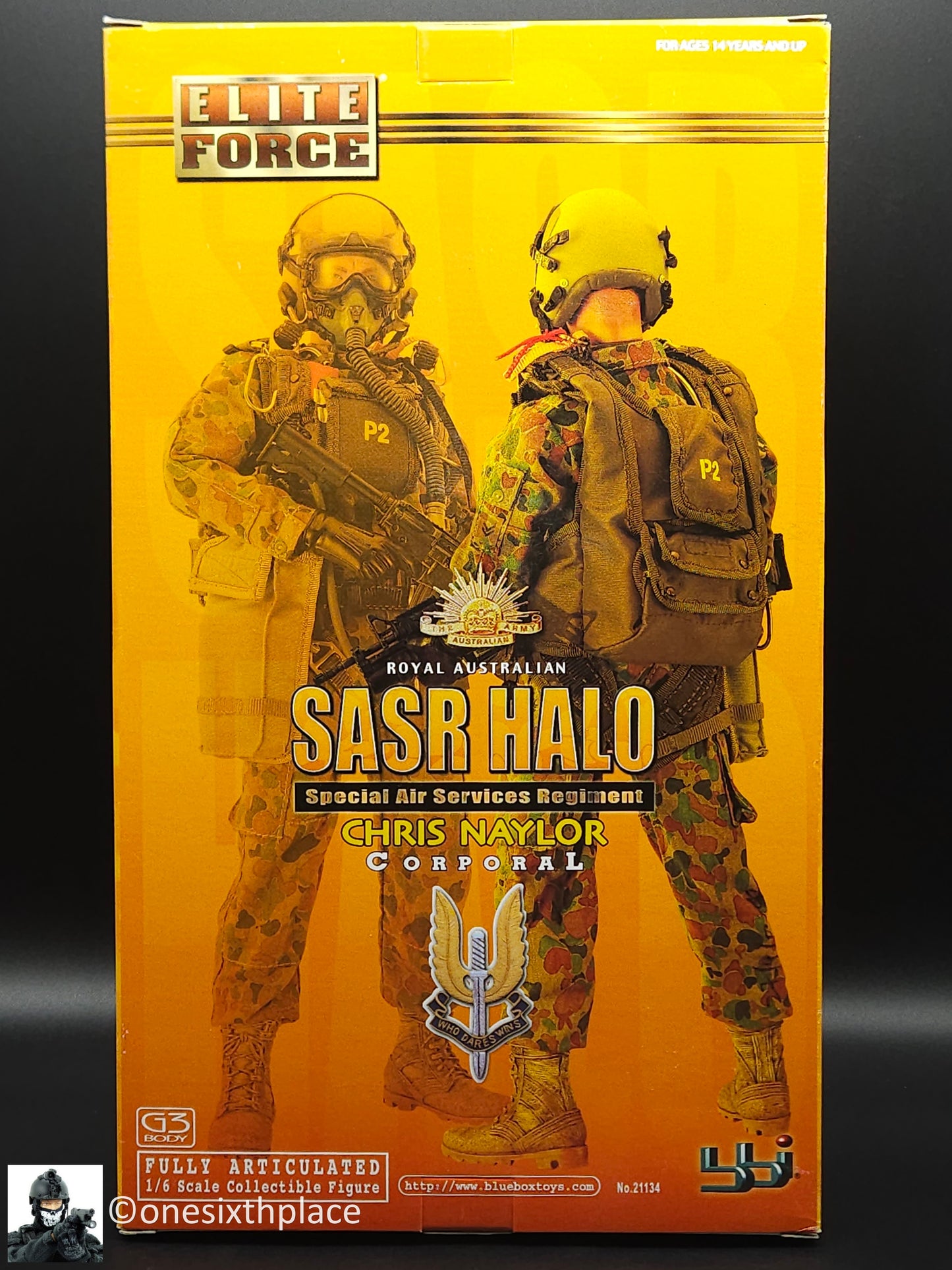 1:6 scale BBI Elite Force Australian SASR HALO Chris Naylor 12" Action Figure