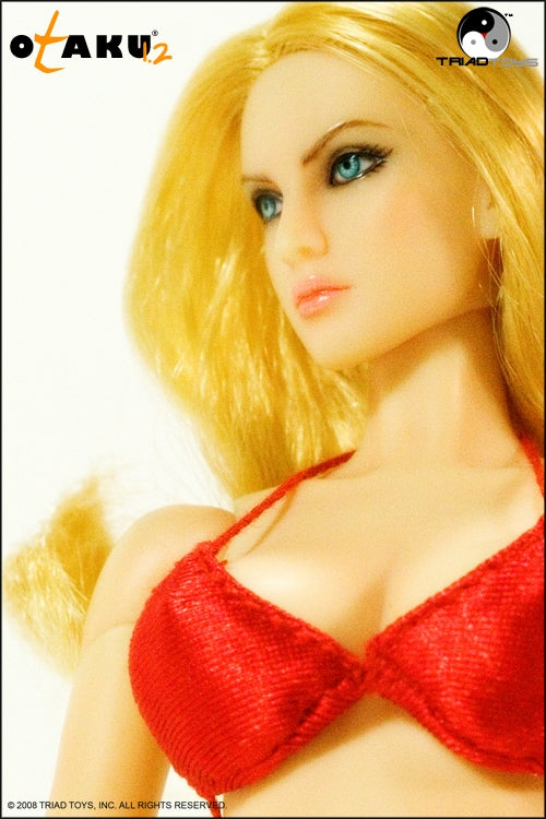 1:6 Triad Toys Female Otaku 1.2 Caucasian Body w/ Blond Hair for 12" Figure READ NOTES