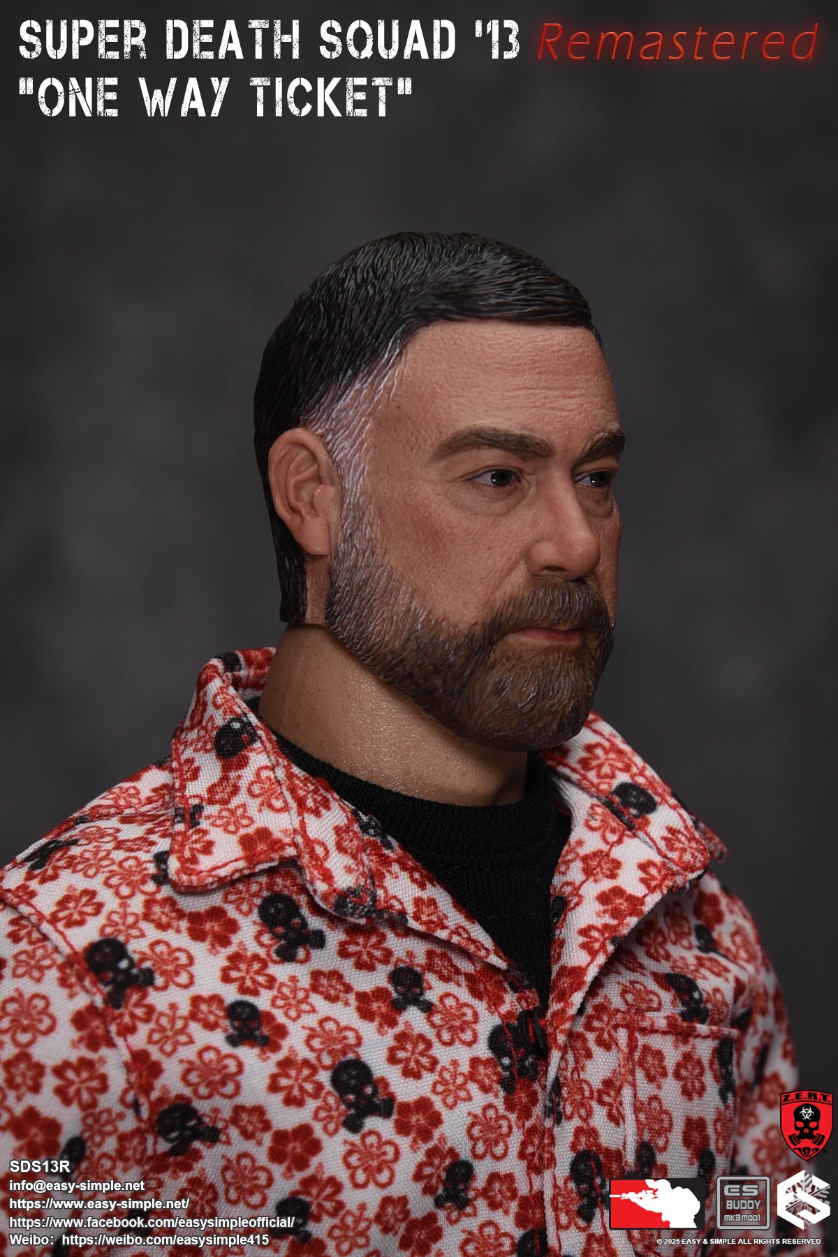 1:6 Easy & Simple ZERT Super Death Squad '13 Remastered "One Way Ticket" SDS13R