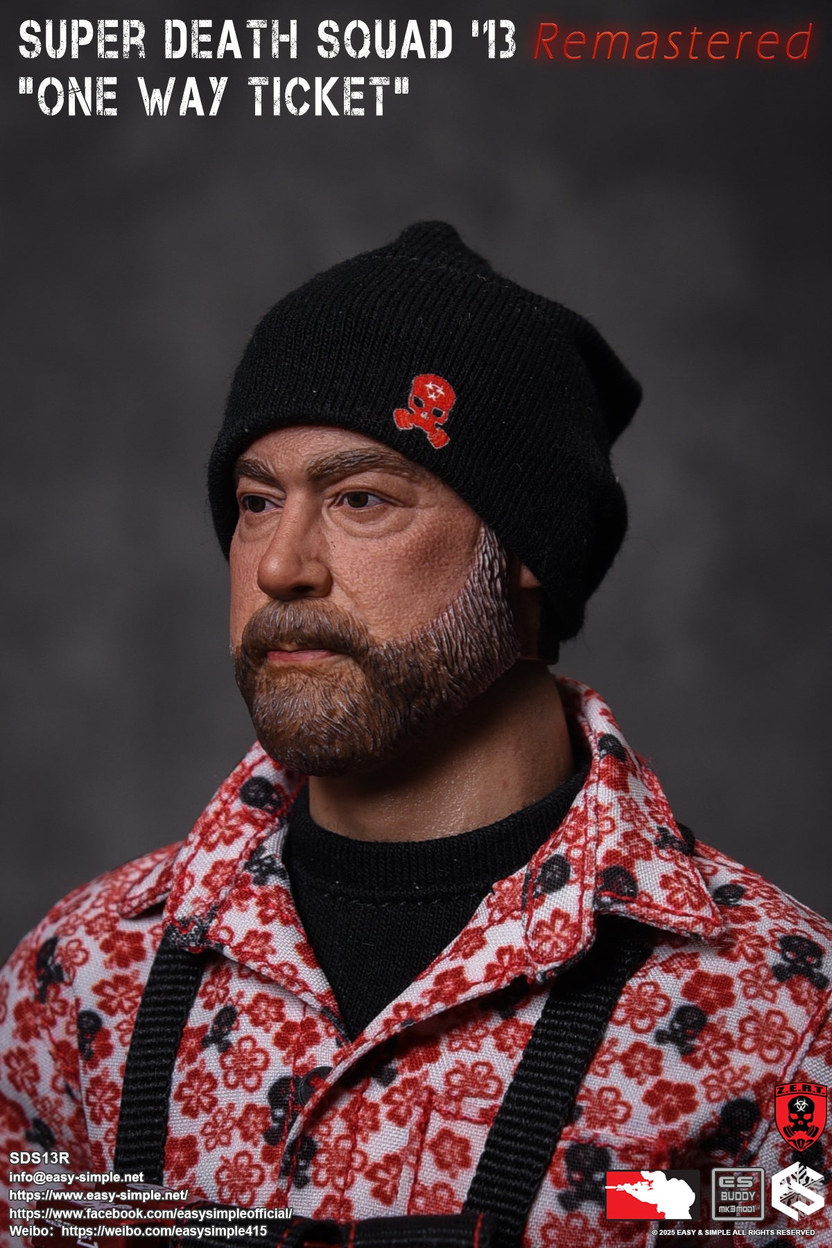 1:6 Easy & Simple ZERT Super Death Squad '13 Remastered "One Way Ticket" SDS13R