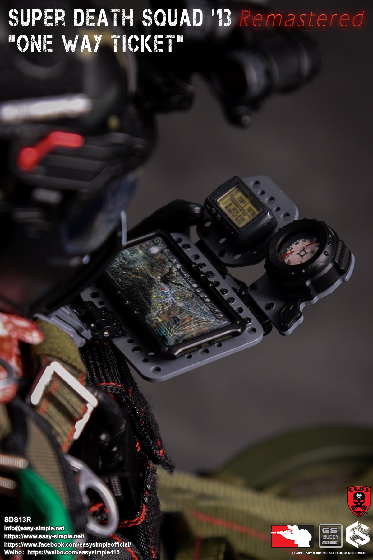 1:6 Easy & Simple ZERT Super Death Squad '13 Remastered "One Way Ticket" SDS13R