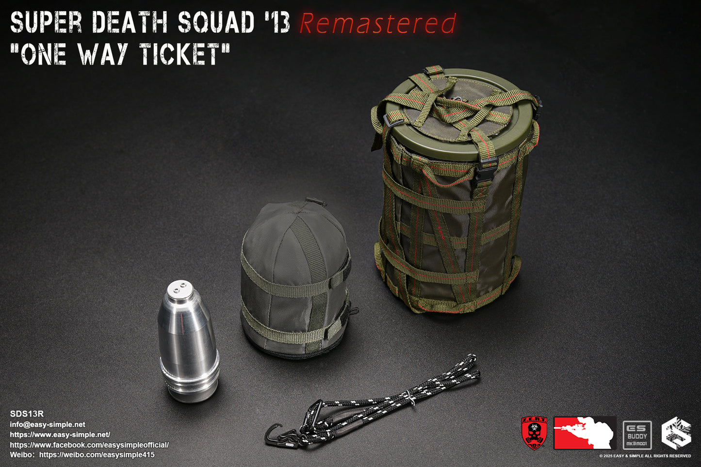 1:6 Easy & Simple ZERT Super Death Squad '13 Remastered "One Way Ticket" SDS13R
